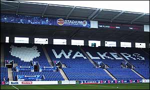 Leicester's new ground is called the Walkers Stadium