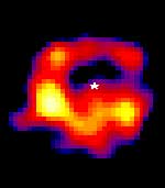 Dust around Epsilon Eridani   (credit James Clerk Maxwell)