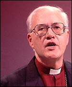 Dr George Carey - outgoing Archbishop of Canterbury