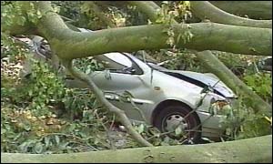 Written off car