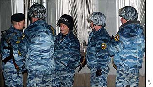 Spetsnaz troops