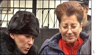 Hostage survivor Raisa Lebedev  leaves hospital