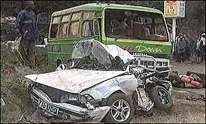 Crash scene