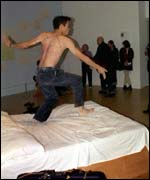 Tracey Emin's bed 