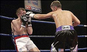 McCullough starts to unleash powerful  punches on the tired Emereev