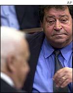 Resigned Defence Minister Binyamin Ben-Eliezer
