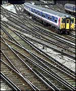 Waiting train