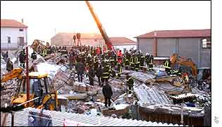 Italian earthquake