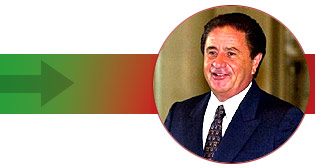 Argentina's president  Eduardo Duhalde