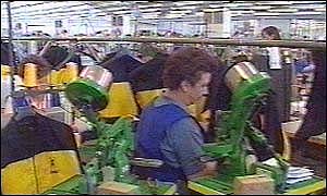 Dewhirst workers