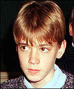 Euan Blair at 14