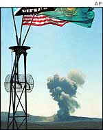 Blast at Semipalatinsk   AP 