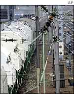 Nuclear waste train   AP