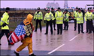 RAF Fylingdales protest