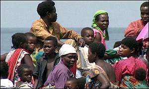 Refugees from DR Congo 