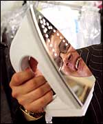 An iron