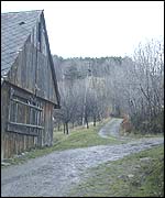 The Beskidy Maly mountains in Poland