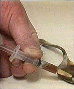 Heroin addict