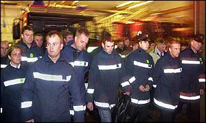 Glasgow firefighters 