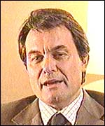 Artur Mas,  leader of the Catalan nationalists