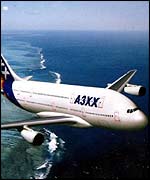 Projected super-Airbus   PA