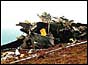Wreckage from the Chinook crash