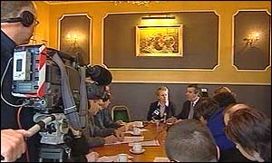 News conference