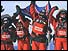 First all women team to reach the North and South Poles 