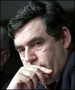 Chancellor of the Exchequer Gordon Brown