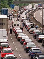 Motorway congestion