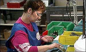 A woman worker