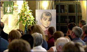 Sarah Payne memorial service