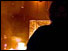 Photo of silhouette watching racial violence