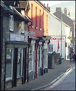 Ruthin town centre