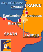Map of the region