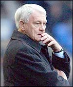 Newcastle manager Sir Bobby Robson