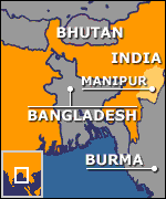 Manipur map