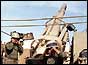 Israeli soldiers man an artillery installation, 1969
