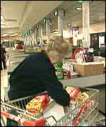 Woman shopping