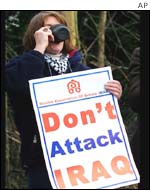 Northwood protester