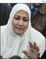 Faleh Hassan's wife