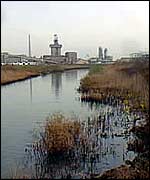 Pancevo canal   Alex Kirby