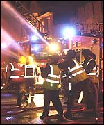 Factory fire