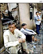 These Cambodians lost their homes when a Thai factory next door was burnt down
