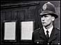Photo of a policeman outside Holloway Prison