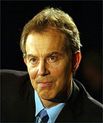 Prime Minister Tony Blair