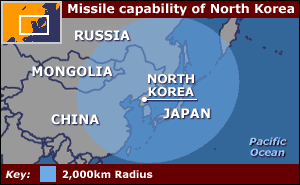 North Korea map