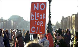 Marchers in Dublin
