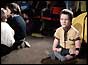 Boy affected by thalidomide