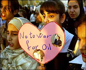 Iraqi demonstrators